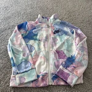 Nike Kids Multicolor Zip-Up Hoodie